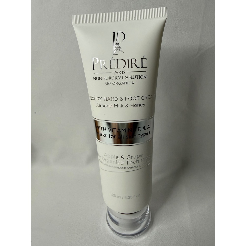 Predire Paris Luxury Hand & Foot Cream Almond Milk Honey 4.25oz Non Surgical Sol